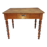 Desk with turned legs