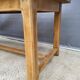 Table de ferme Chêne massif 200x79