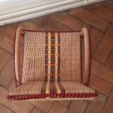 Rattan armchair for children