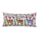 Vintage embroidered cushion cover 46x94 cm
