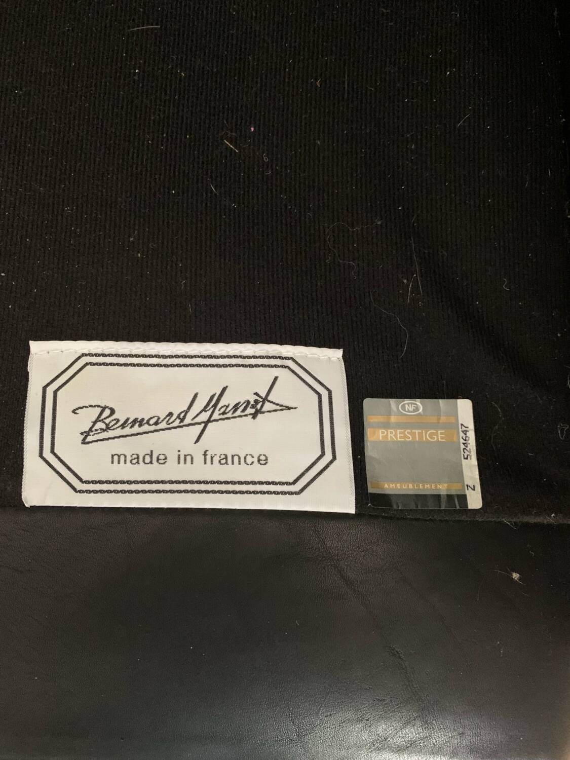 Massot leather club chair