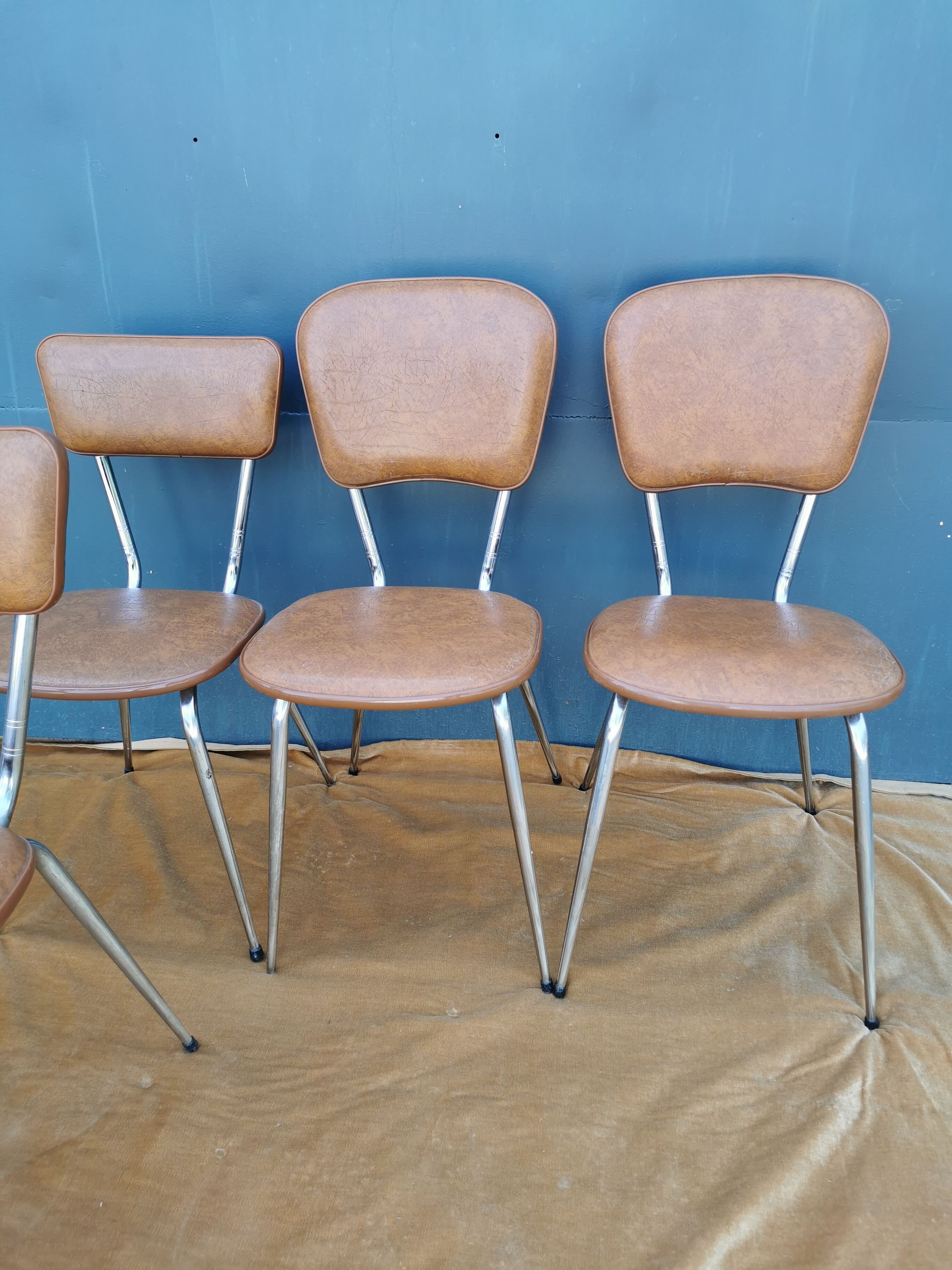 Vintage tube chairs