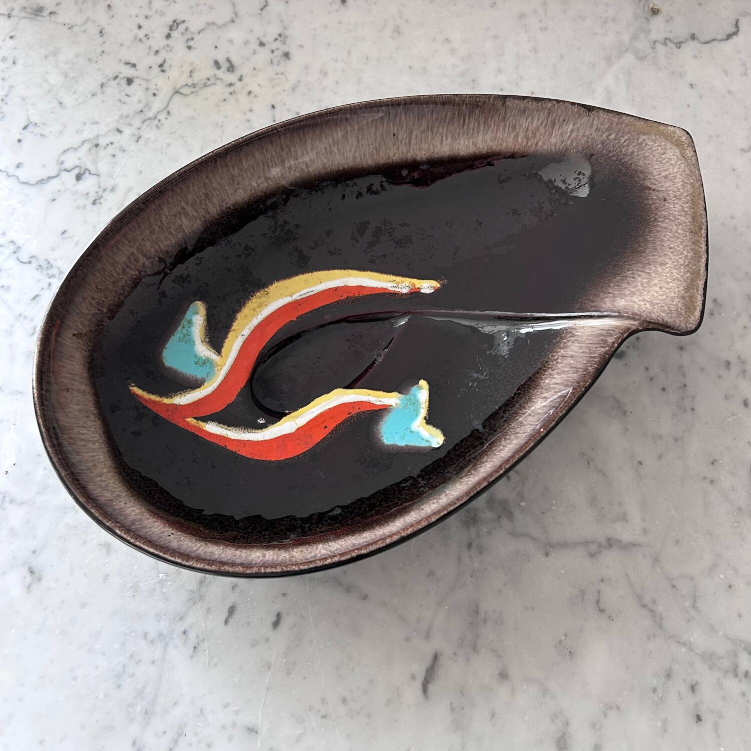 Artist's cup abstract decor