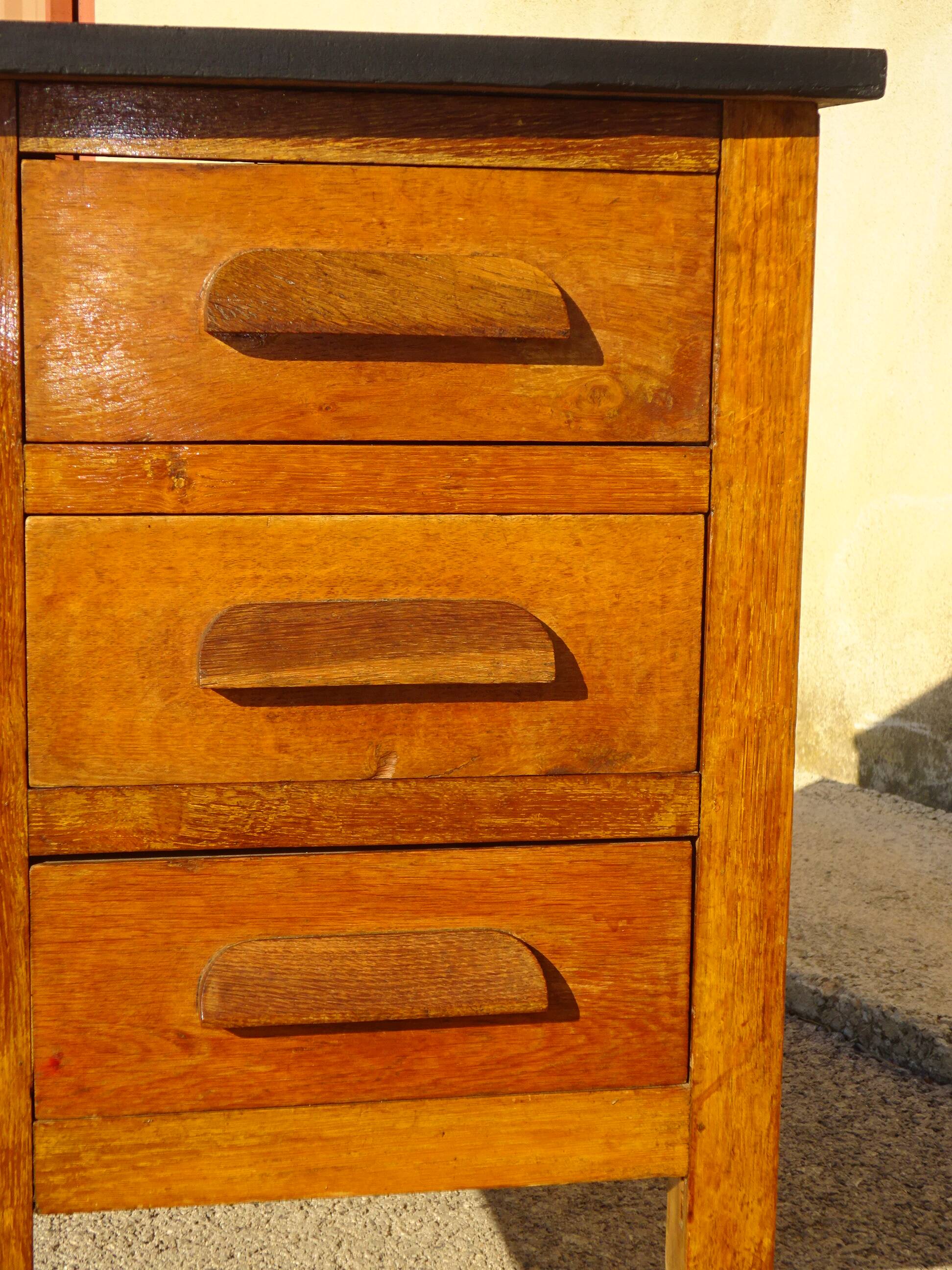 Office furniture, 3 oak drawers
