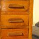 Office furniture, 3 oak drawers