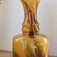 Blown marbled glass carafe