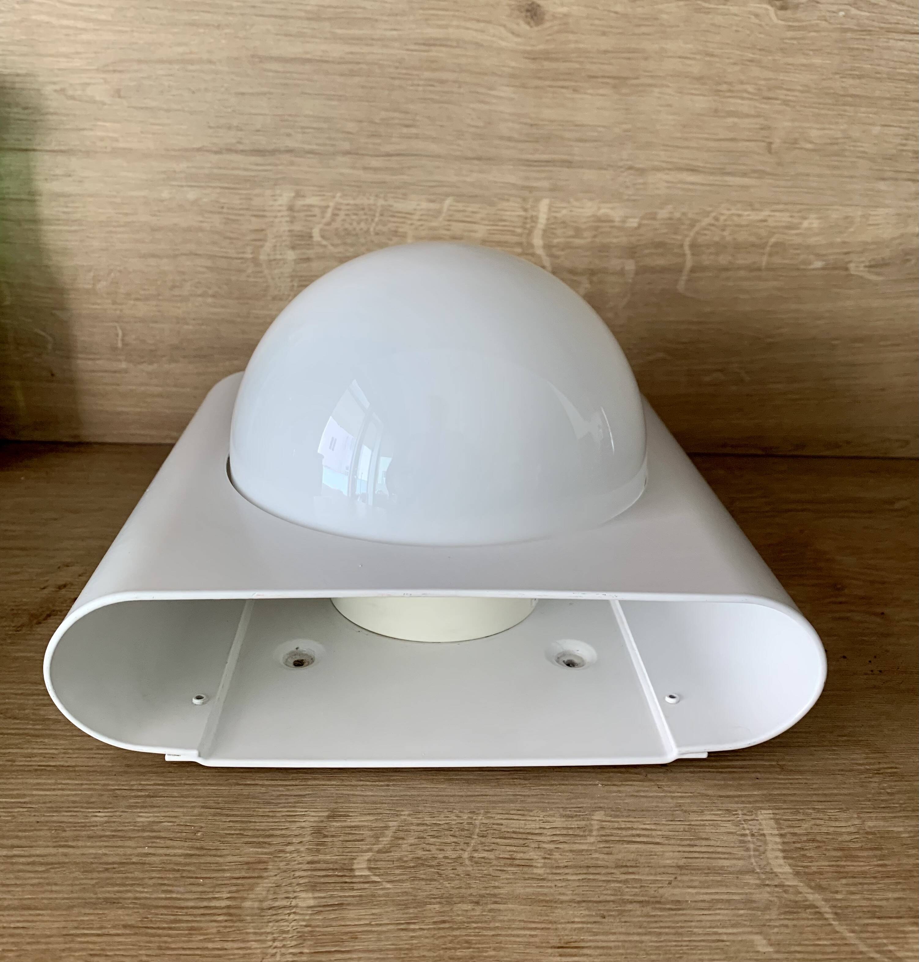 Vintage Space-Age UFO Wall Lamp by Stilnovo, Italy 1970s