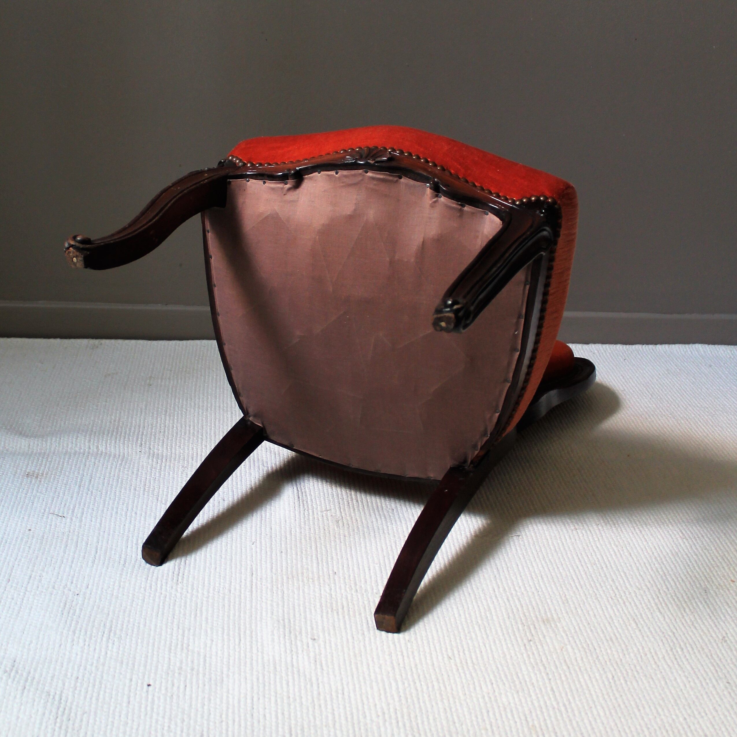 Louis XV style chair rockuro blazed velvet