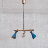 Brass Mid-Century Italian Chandelier Pendant