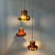 Ceramic chandelier West Germany / pendant