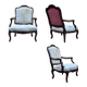 Regency period armchair in 18th century walnut to be reupholstered