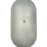 Lampe murale peill & putzler allemagne verre & métal space age design