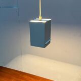 Minimalist cubic metal suspension, mid-century, 1960s.