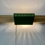 Green swivel wall lamp Scandinavian design 1950.
