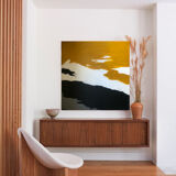 Minimalist abstract painting