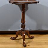 Mahogany Tripod Pedestal Table, Louis Philippe Style – 2nd half of the 19th century