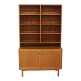 Scandinavian teak library, Sweden, 1960
