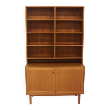 Bibliothèque scandinave en teck, Suède, 1960