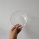 Coupelle coquillage en verre vintage