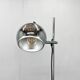 Lampadaire moderne réglable en chrome du milieu du siècle, Allemagne