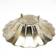 Art Deco platter, silver-plated brass, WMF Ikora, Germany, 1930s