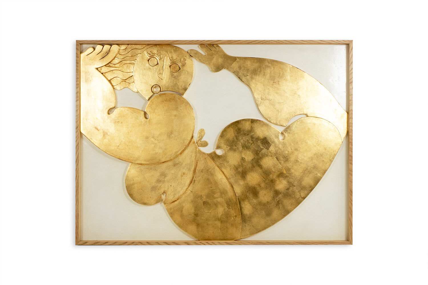 Relief panel "I swim in happiness". Contemporary.