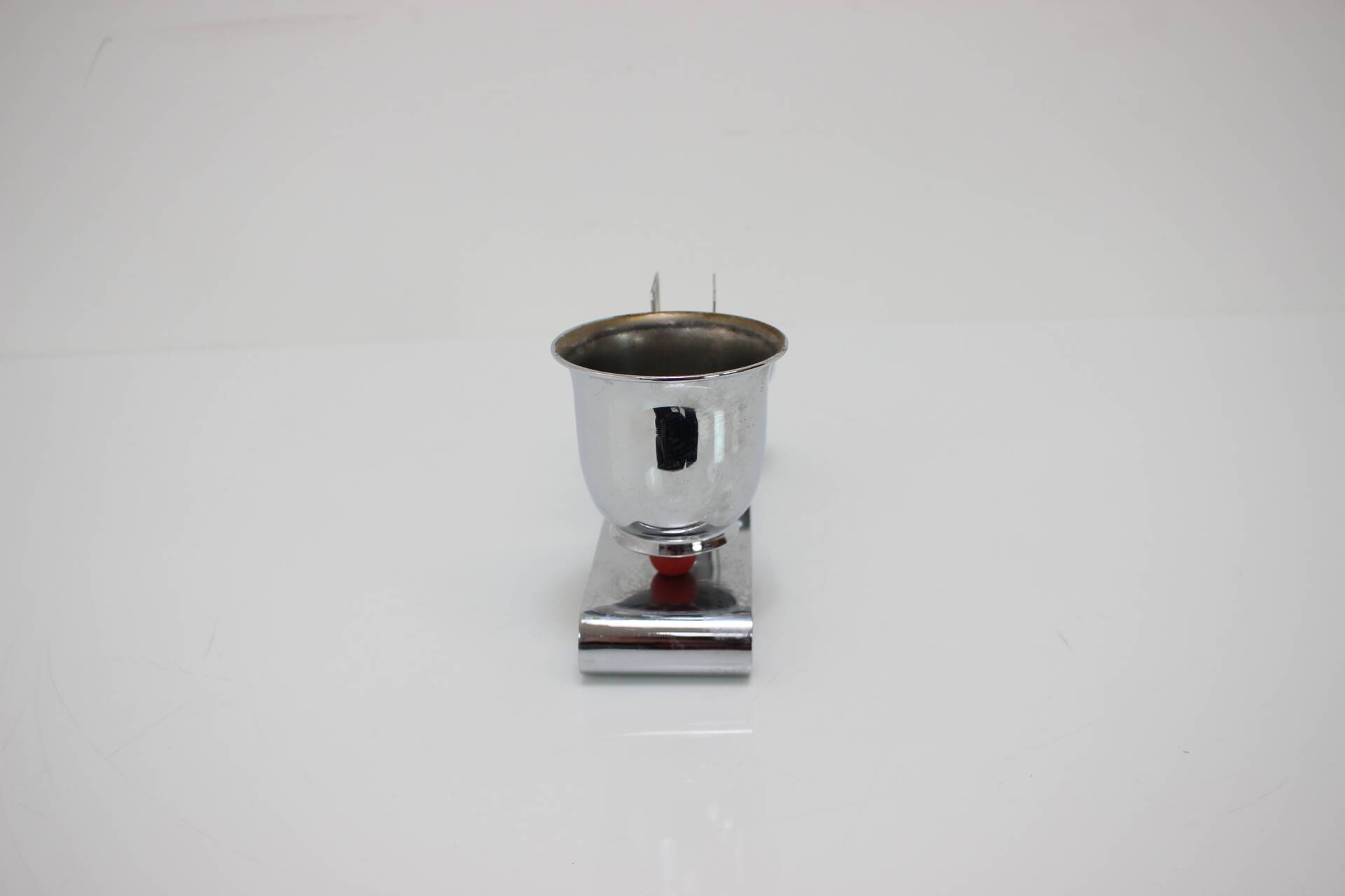 Bauhaus Art Deco Chrome Smoking Set, 1930s