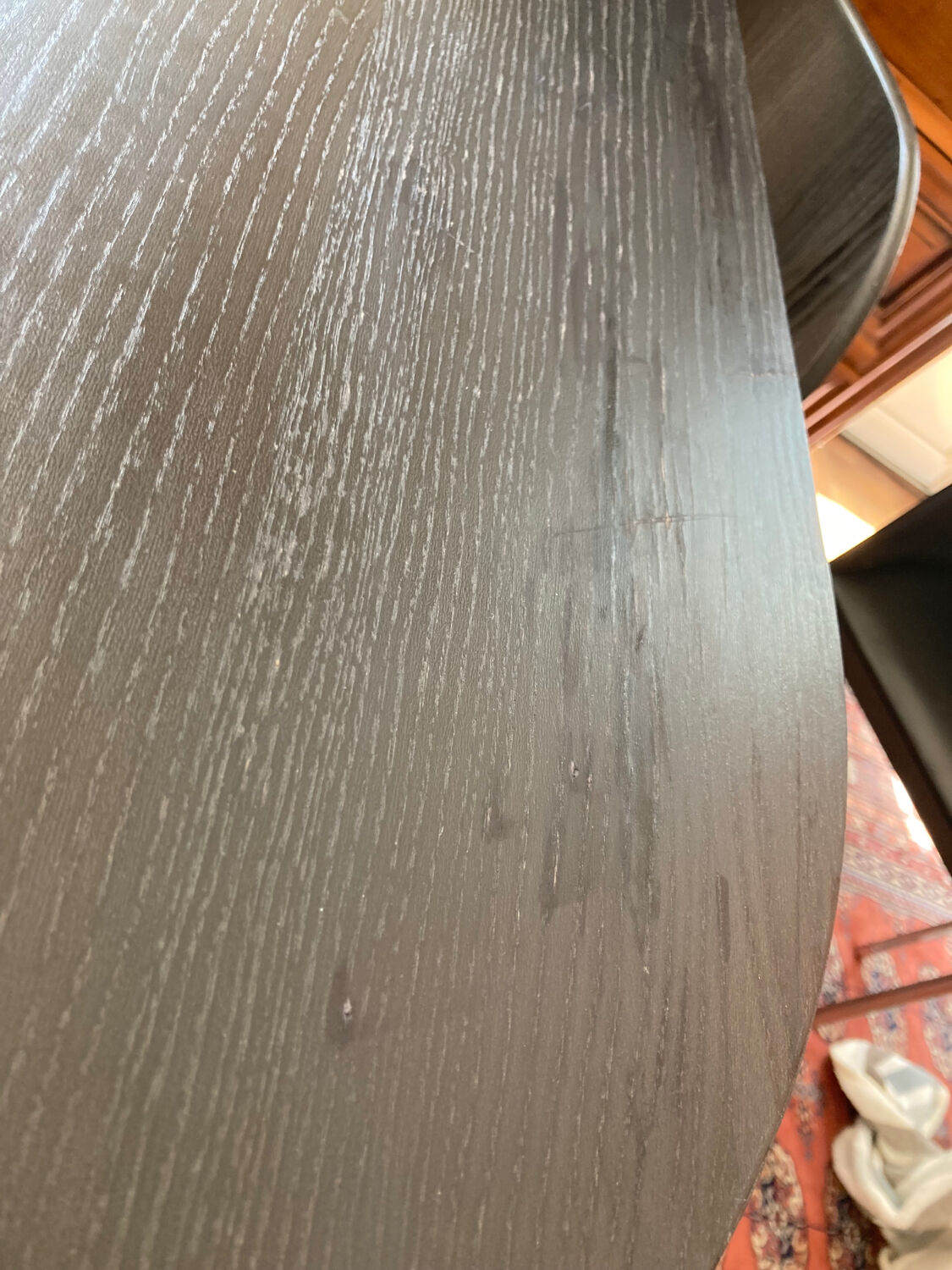 Black set fusion for ikea 1 table with 4 chairs