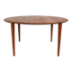 Peter Hvidt& Orla Mølgaard Nielsen Teak Round Coffee Table for France& Son, 1950