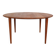 Peter Hvidt& Orla Mølgaard Nielsen Teak Round Coffee Table for France& Son, 1950