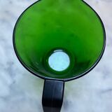 Vintage Vereco Emerald Green Pitcher