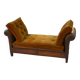 Studded leather bench circa 1920