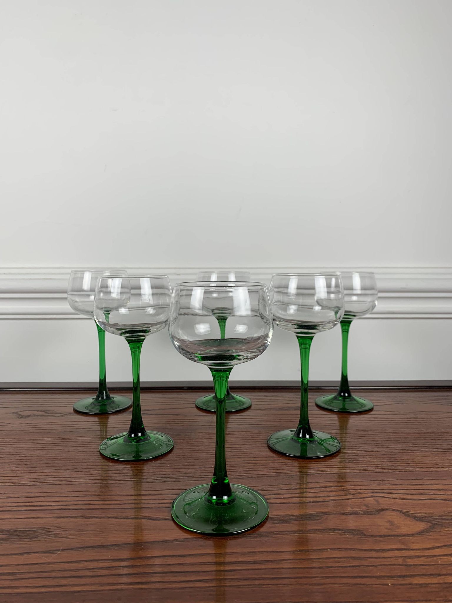 Set of 6 Alsace wine glasses