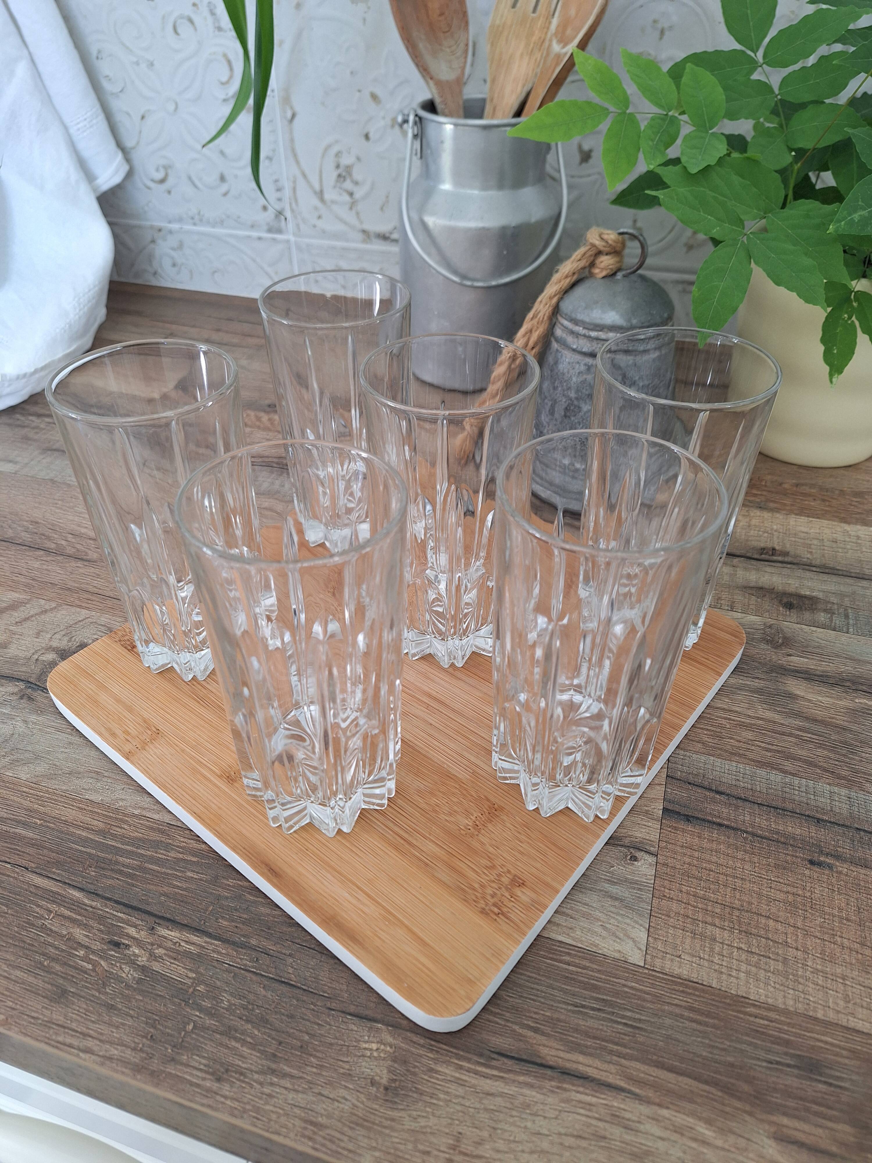 Italian aperitif or water glasses from the 1980s.