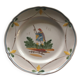 “the marsh gardener” plate