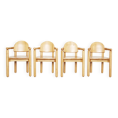 Ensemble de 4 chaises par Rainer Daumiller pour Hirtshals Hirtshals Sawmill
