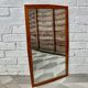 Vintage retro wall mirror rectangular 67x39 cm