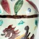 Vases vintage italy motif dragon