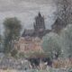 Octave Alfred SAUNIER Aquarelle Ecole de Barbizon 1877
