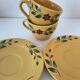 Swedish tea service Christineholm 1970s yellow