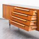Enfilade années 60, teck, restauré, 300cm