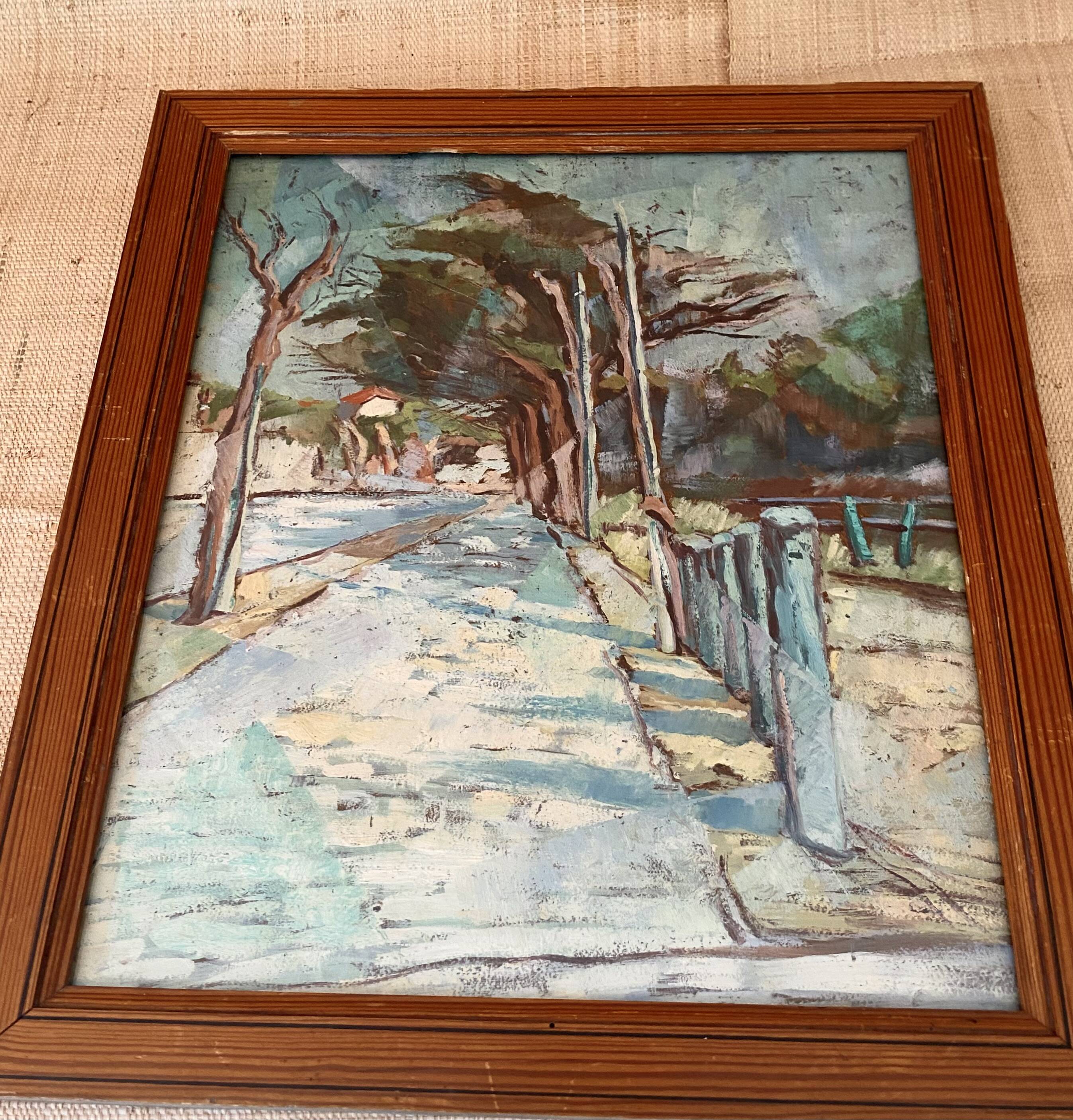 "Fawn oil" encased in glass