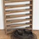 Old pastry board, wooden pie carrier,