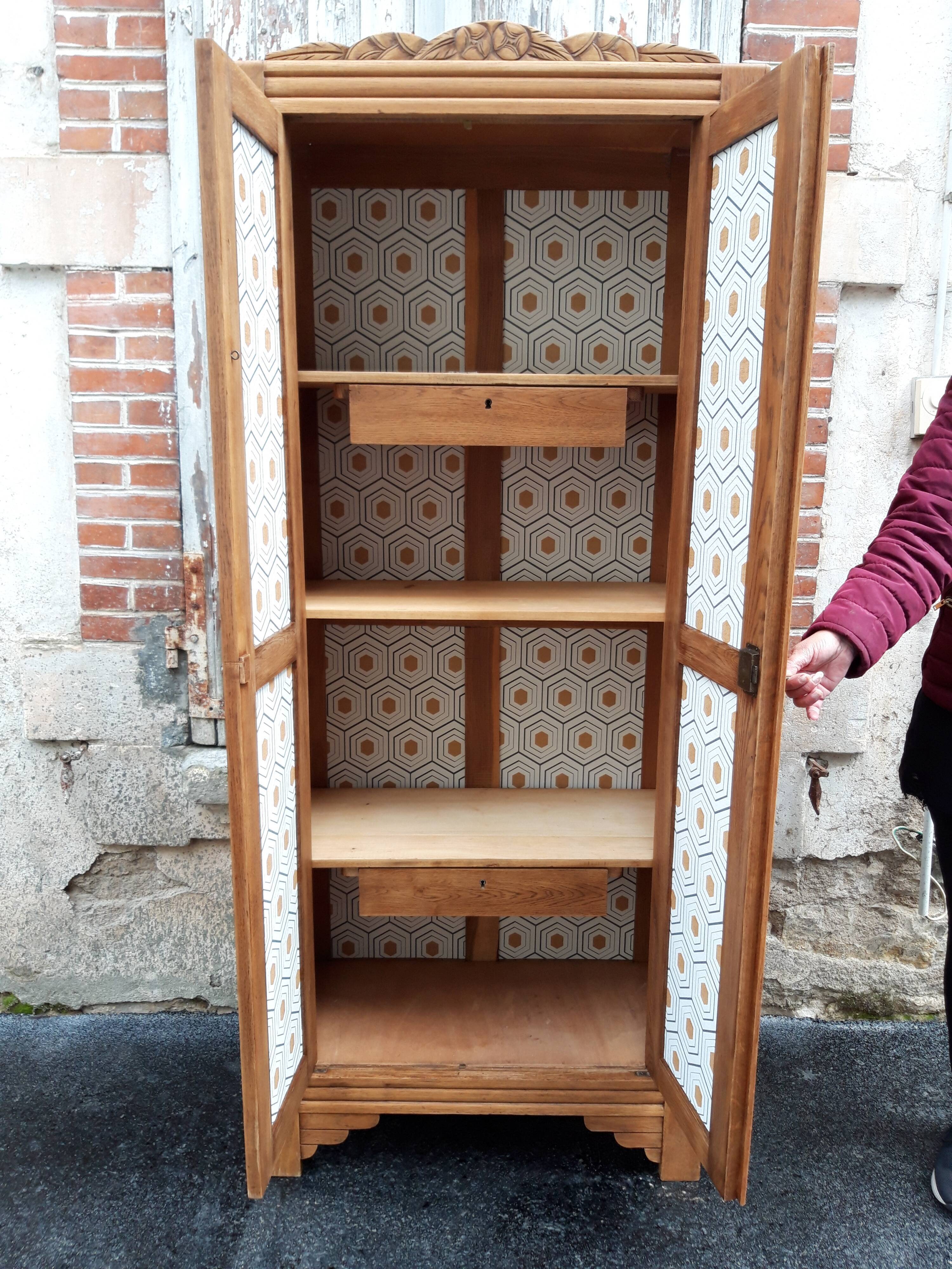 Parisian Art Deco wardrobe