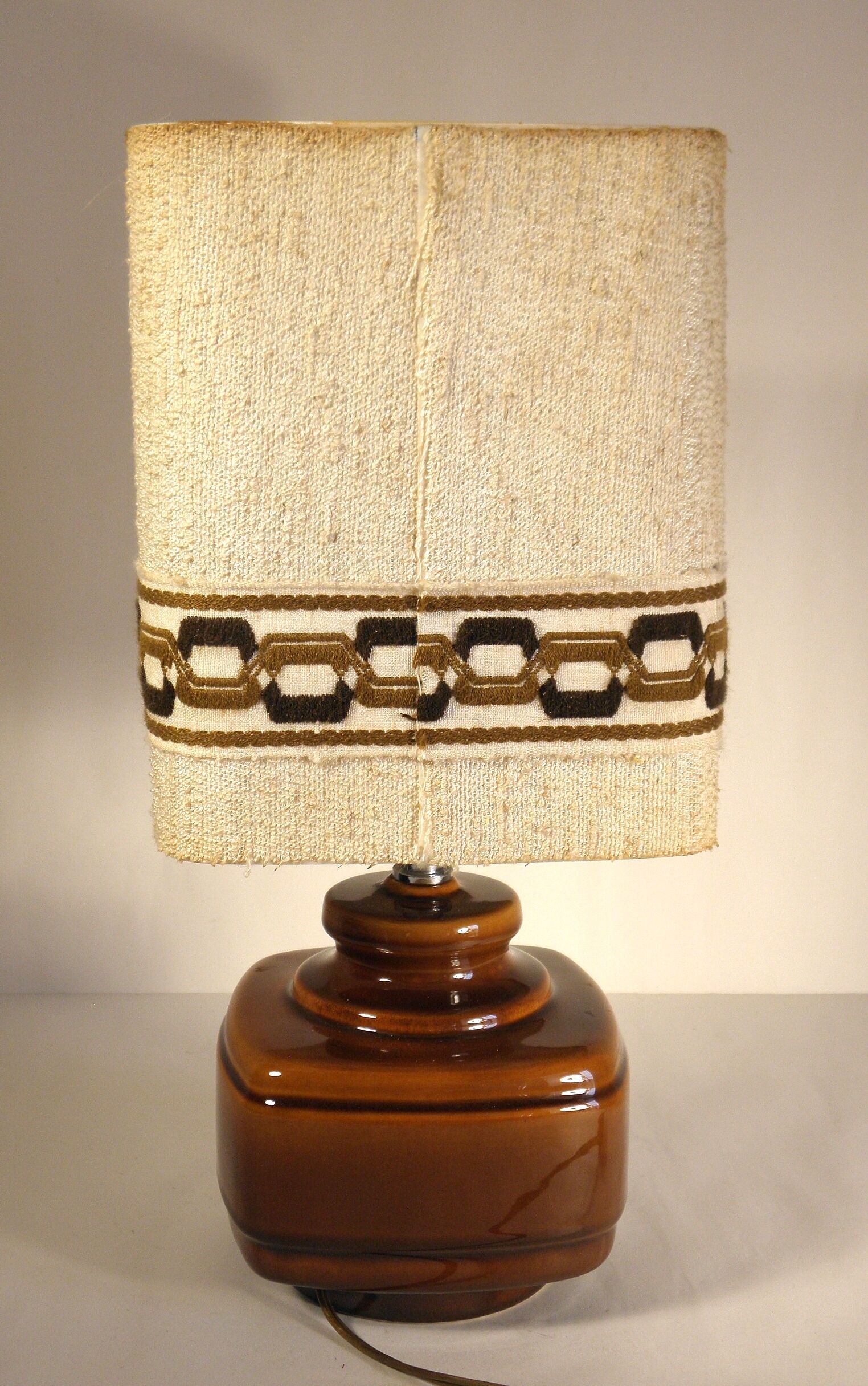 Ceramic lamp 70s