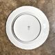 Round ironstone dish from St Amand and Hamage, "Medallion" service