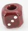 Ceramic dump candlestick