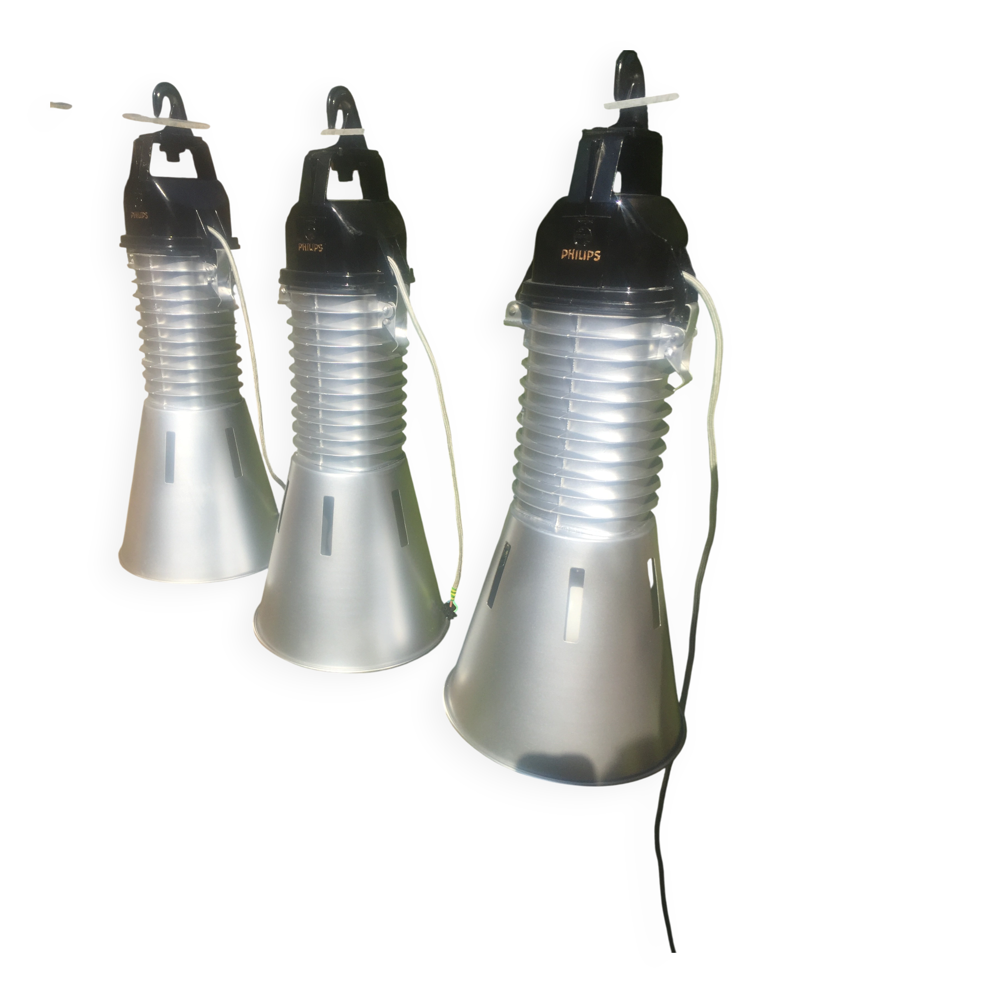 Suspension lampe industrielle Phillips
