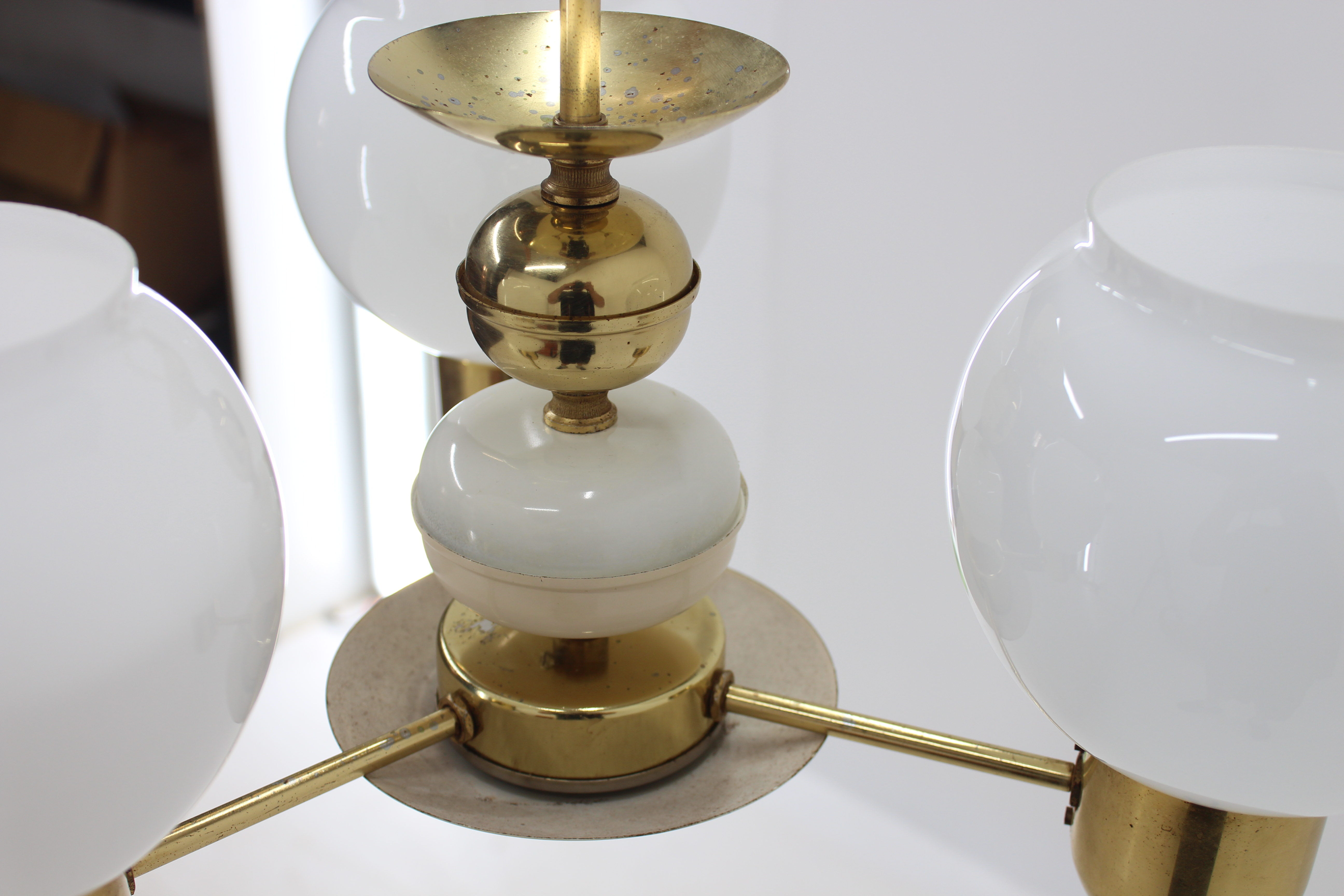 Chandelier by Kamenicky Senov 1960