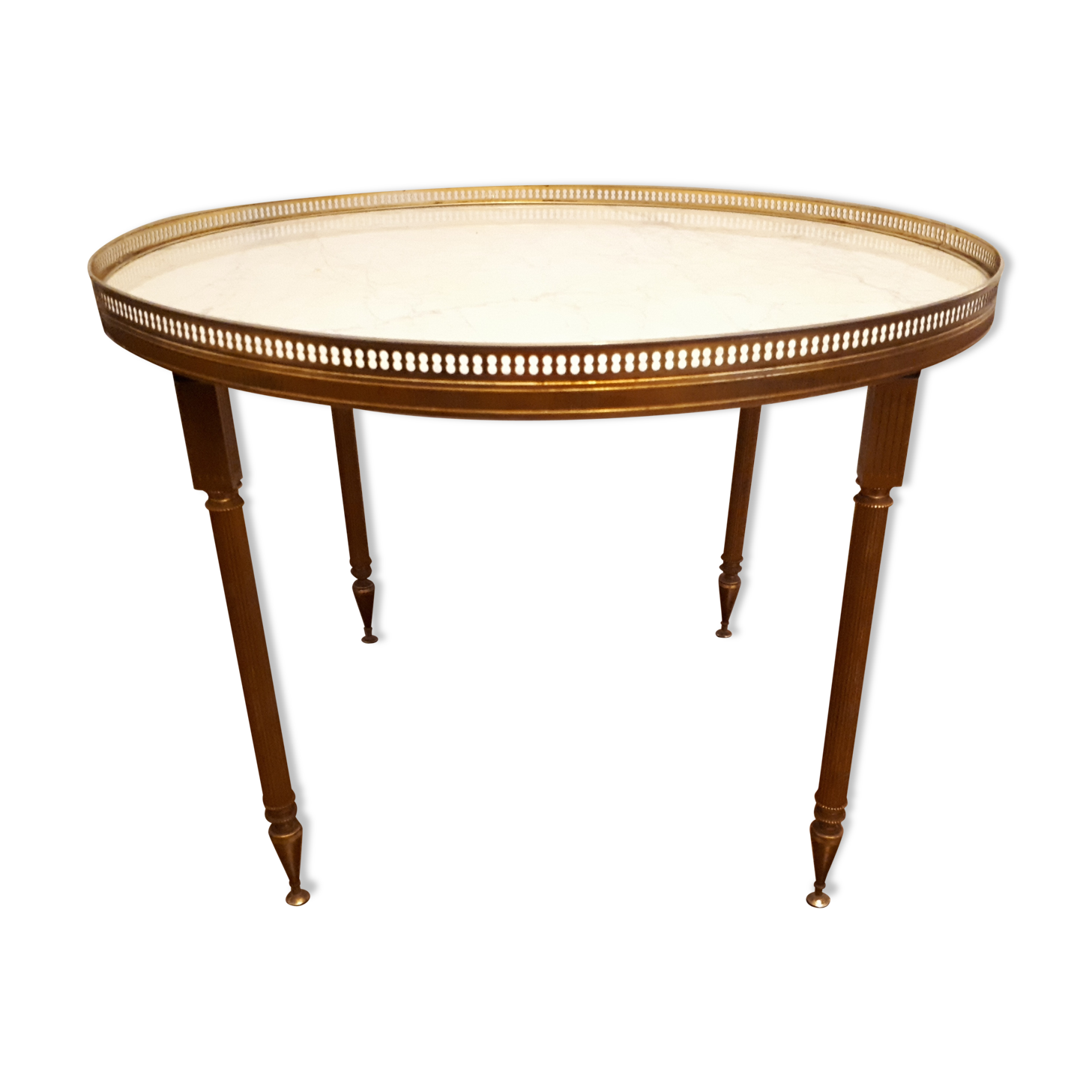 Louis XVI hot water table - Laiton/copper